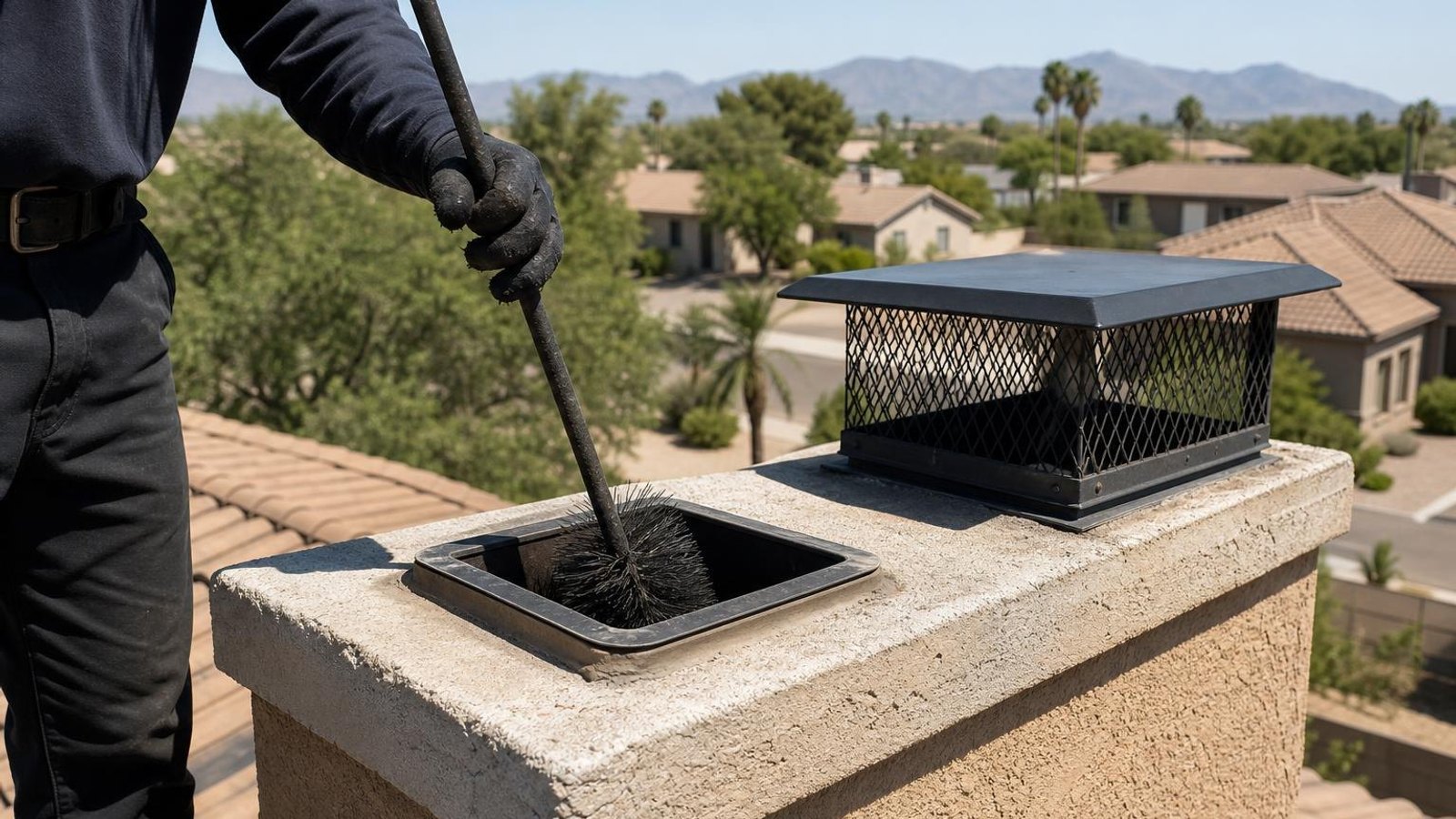 Local chimney sweep & inspection for Phoenix homes